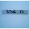 Anagrama Posterior 124-D para Seat Anagrama Posterior 124-D para Seat