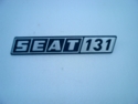 Letrero "SEAT-131" Letrero "SEAT-131"