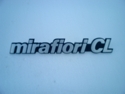 Letrero Mirafiori-CL Letrero Mirafiori-CL
