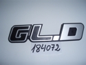 Letrero posterior "GLD" Seat