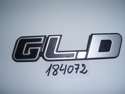 Letrero posterior "GLD" Seat Letrero posterior "GLD" Seat