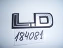 Letrero "LD" S-Ibiz-Malag