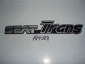 Letrero "SEAT TRANS" Letrero "SEAT TRANS"