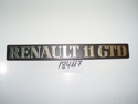 Letrero "RENAULT 11-GTD"
