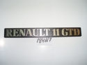 Letrero "RENAULT 11-GTD" Letrero "RENAULT 11-GTD"