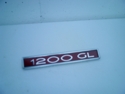 Letrero Simca 1200 GL