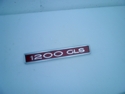 Letrero Simca 1200 GLS Letrero Simca 1200 GLS