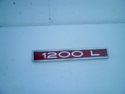 Letrero Simca 1200 L Letrero Simca 1200 L