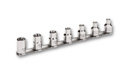 Juego 7 piezas llave vaso Torx 3/8" 20536114 Juego 7 piezas llave vaso Torx 3/8" 20536114