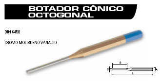 Botador octogonal 5 mm 205642 - Haga click en la imagen para cerrar