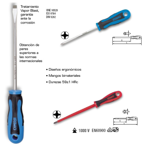 Destornillador Phillips PH-2x125 mm 20473703 - Haga click en la imagen para cerrar