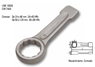 Llave golpe estrella 34mm 206847 - Haga click en la imagen para cerrar
