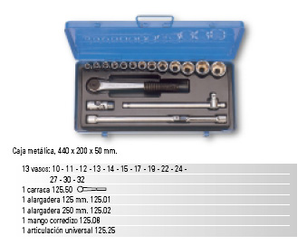 Juego 18 piezas llave tubo hexagonal "Jullavaso" 212 206319 - Haga click en la imagen para cerrar