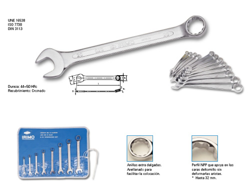 LLave combinada 27 mm 206408 - Haga click en la imagen para cerrar