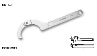 Llave Tuerca brida 120-180 mm 204038 - Haga click en la imagen para cerrar