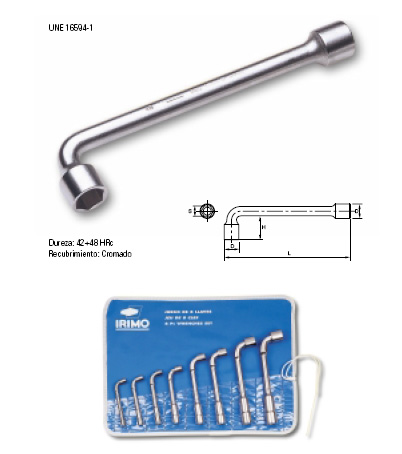 LLave pipa doble 14 mm 206564 - Haga click en la imagen para cerrar