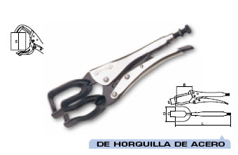 Tenaza GRIP horquilla de acero 12" 2048932 - Haga click en la imagen para cerrar