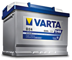 Batería VARTA Blue Dynamic 12V 60Ah 540A - D47 - Gama Alta